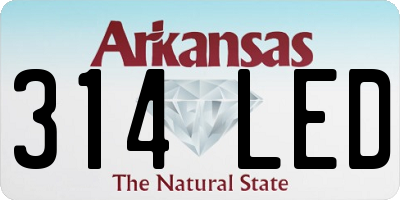 AR license plate 314LED