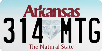AR license plate 314MTG