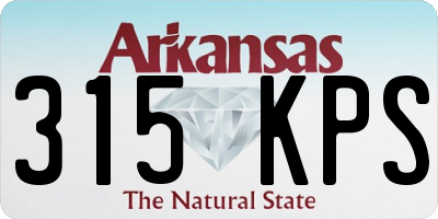 AR license plate 315KPS