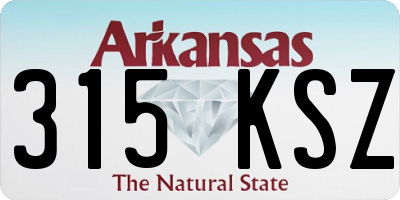 AR license plate 315KSZ