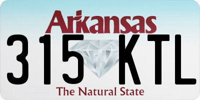 AR license plate 315KTL