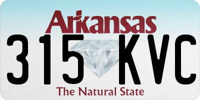 AR license plate 315KVC