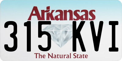 AR license plate 315KVI