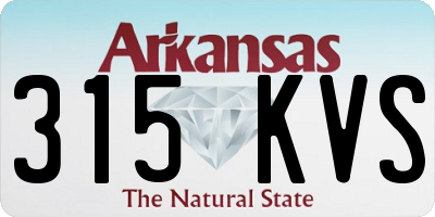 AR license plate 315KVS