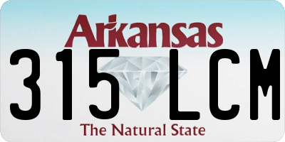 AR license plate 315LCM