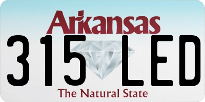 AR license plate 315LED