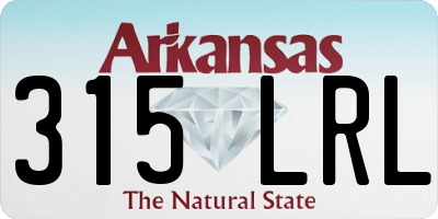 AR license plate 315LRL