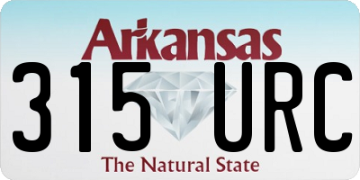 AR license plate 315URC