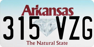 AR license plate 315VZG
