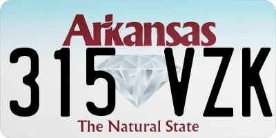AR license plate 315VZK