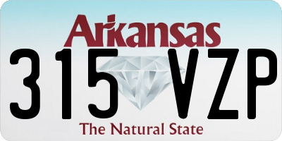 AR license plate 315VZP
