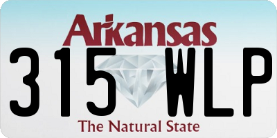 AR license plate 315WLP