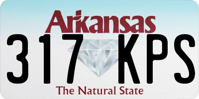 AR license plate 317KPS