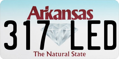 AR license plate 317LED
