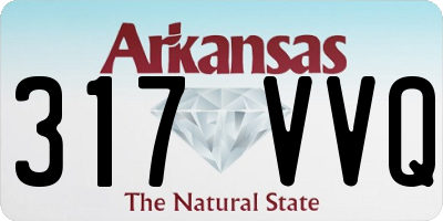 AR license plate 317VVQ