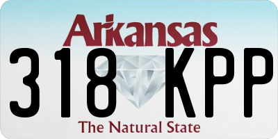 AR license plate 318KPP