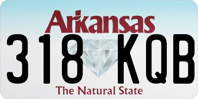 AR license plate 318KQB
