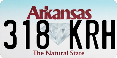 AR license plate 318KRH
