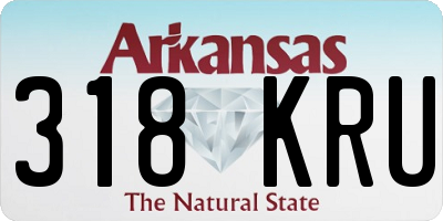 AR license plate 318KRU