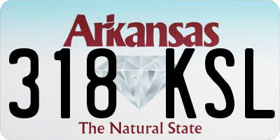 AR license plate 318KSL