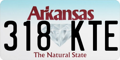 AR license plate 318KTE