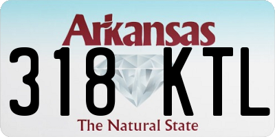 AR license plate 318KTL