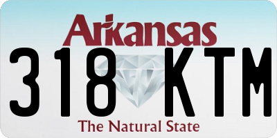 AR license plate 318KTM