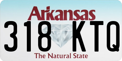 AR license plate 318KTQ
