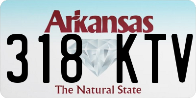 AR license plate 318KTV
