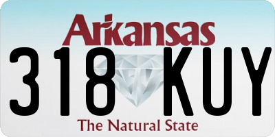 AR license plate 318KUY