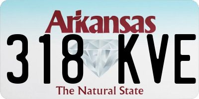 AR license plate 318KVE