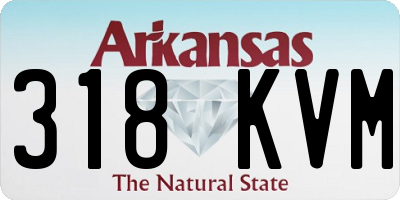 AR license plate 318KVM