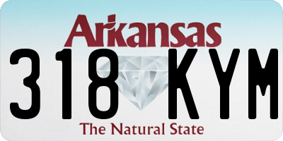 AR license plate 318KYM