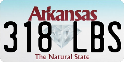 AR license plate 318LBS