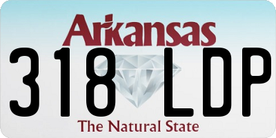 AR license plate 318LDP