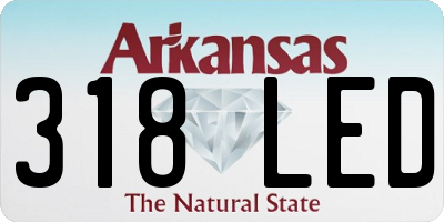 AR license plate 318LED