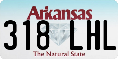AR license plate 318LHL