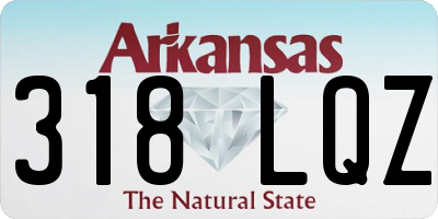 AR license plate 318LQZ