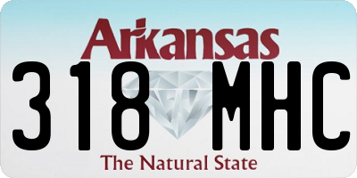 AR license plate 318MHC