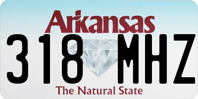 AR license plate 318MHZ