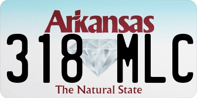 AR license plate 318MLC
