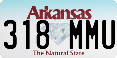 AR license plate 318MMU