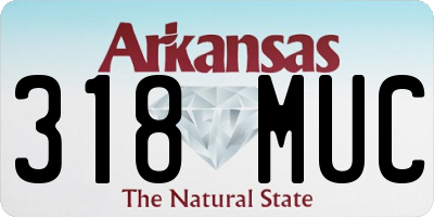 AR license plate 318MUC