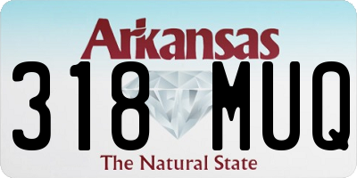 AR license plate 318MUQ