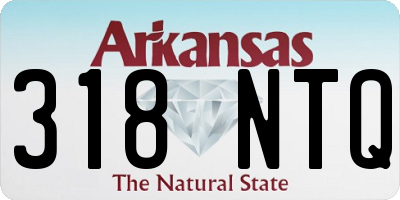 AR license plate 318NTQ