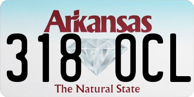 AR license plate 318OCL