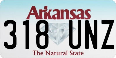 AR license plate 318UNZ
