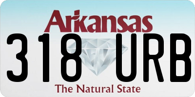 AR license plate 318URB