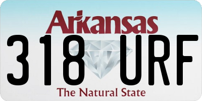 AR license plate 318URF