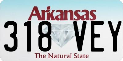 AR license plate 318VEY